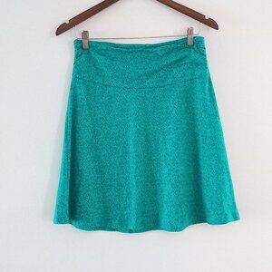 TOAD&CO Chaka turquoise print athletic skirt